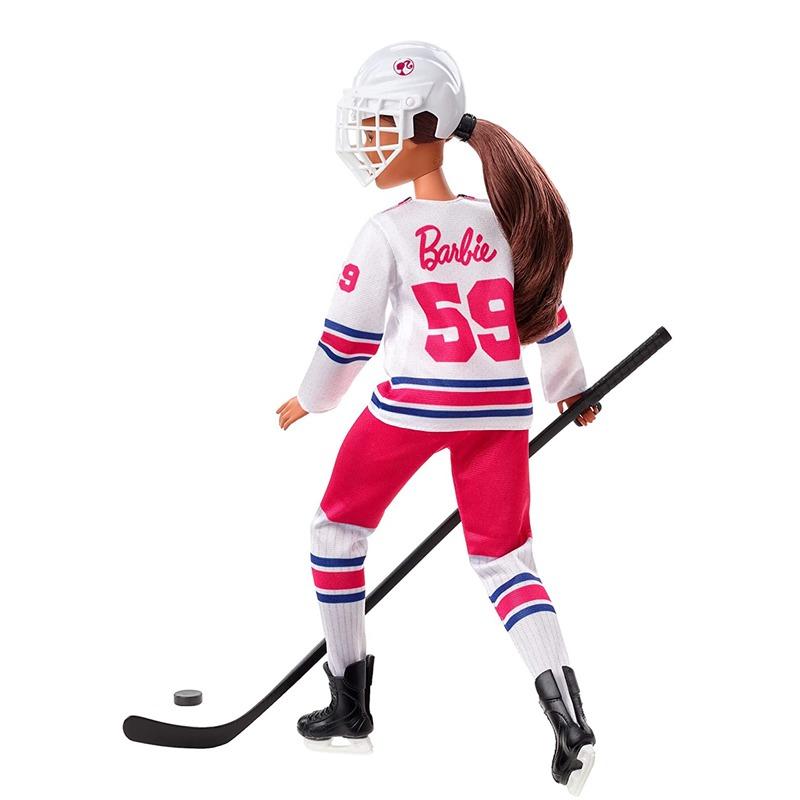 Barbie Sport Hockey Doll In Winter Clothes