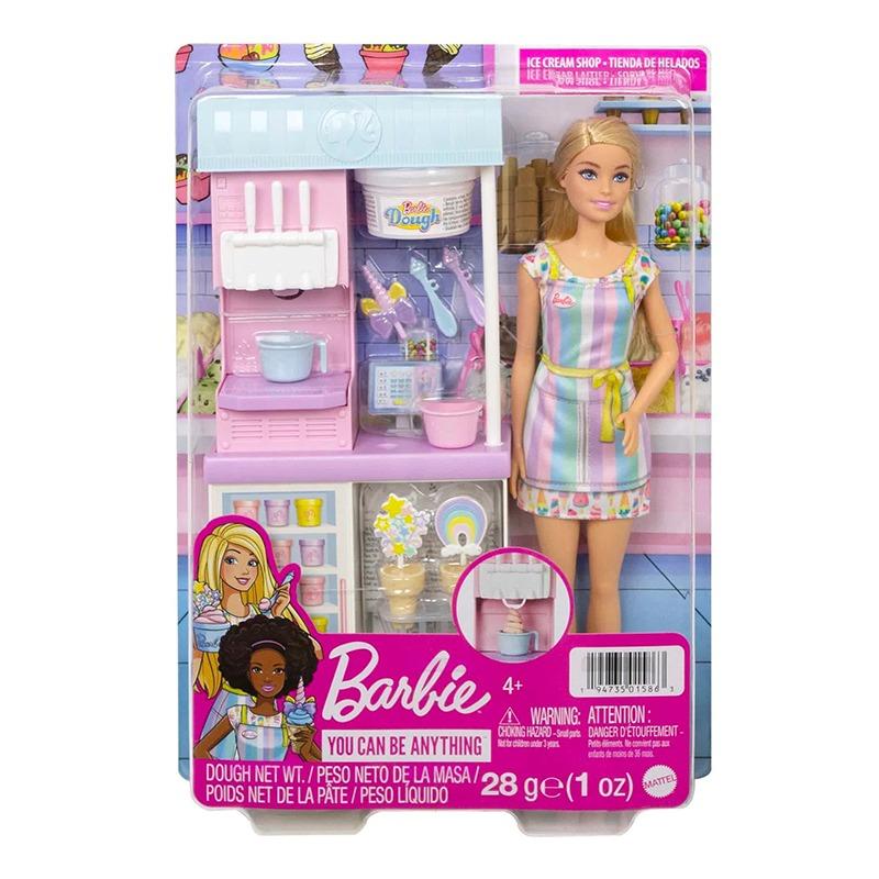 Barbie Ice Cream Shop Playset