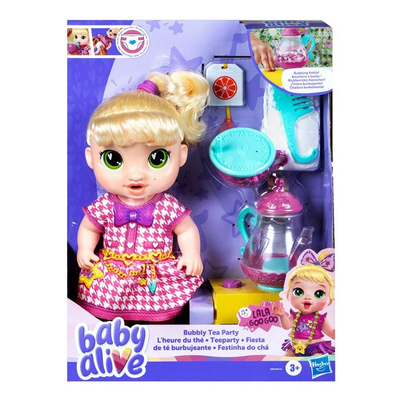 Baby Alive Bubbly Tea Party LaLa GooGoo Doll with Teapot Accessories