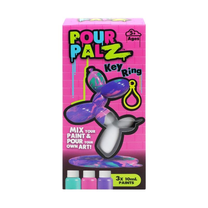 Pour Palz XL Bear – Marble Paint DIY Figure (3 Assorted)