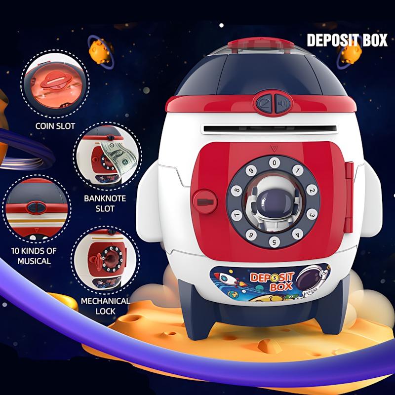 شياوتونج مينج - الحصالة الرقمية بتصميم الصاروخ