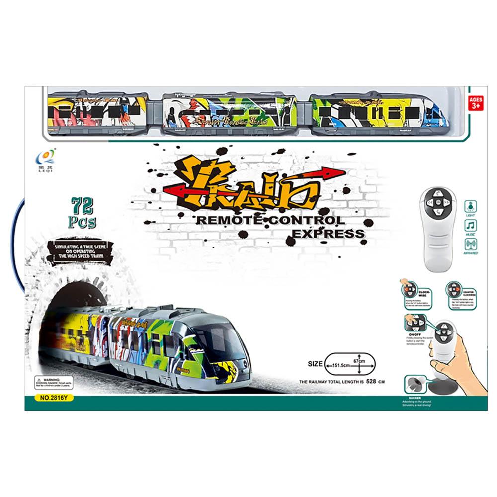 Leqi Train Remote Control Express 72 pcs