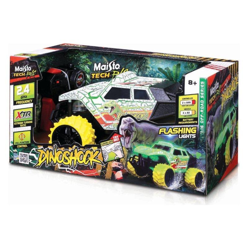 MAISTO Dinoshock Monster Truck 1:16 RC Pink Slips Edition Die-Cast Car