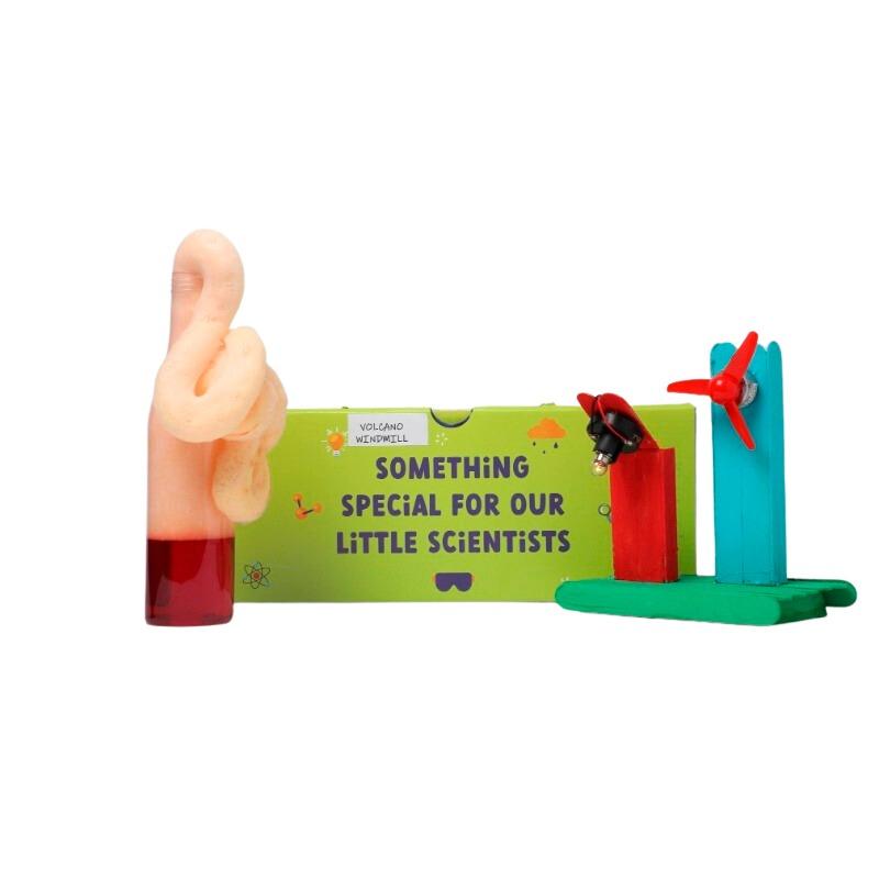 Real Science - Windmill And Volcano Box