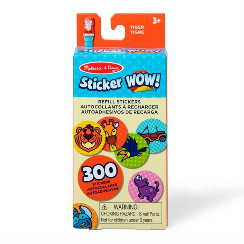 ميليسا آند دوج - ملصقات قابلة لإعادة التعبئة - نمر