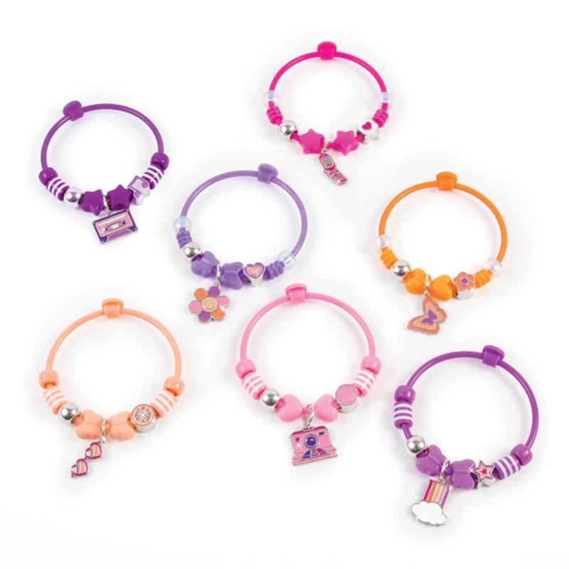 Make it Real Fashion Beaded Bangle Bracelets