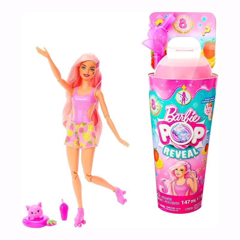 Barbie Pop Reveal Fruit Series Doll - Strawberry Lemonade