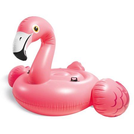 Intex Giant Inflatable  Mega Flamingo Island Ride On