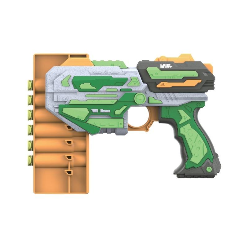 هيب شوت رايزينغ ثاندر مسدس دارت إسفنجي 6 دارت