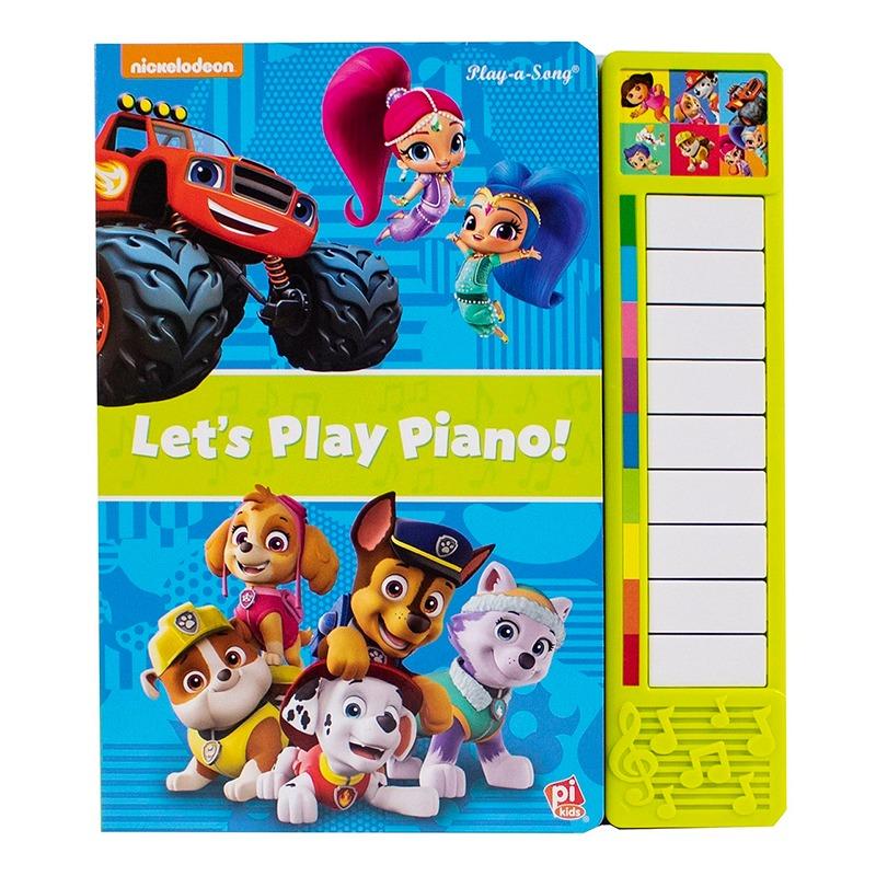 نيكلوديون - كتاب باو باترول مع بيانو