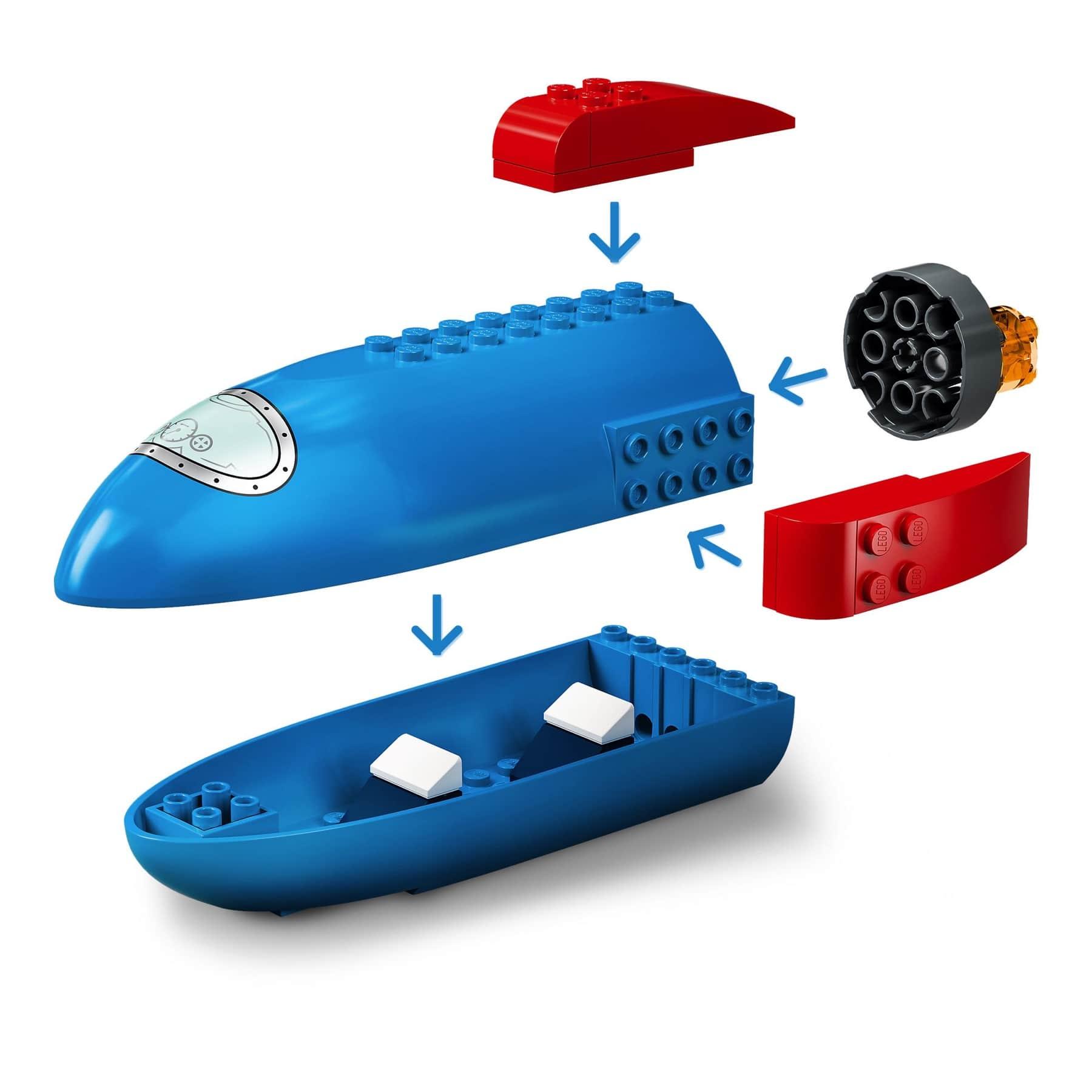 LEGO Disney Mickey And Minnie Mouse Space Rocket - 88 Pcs