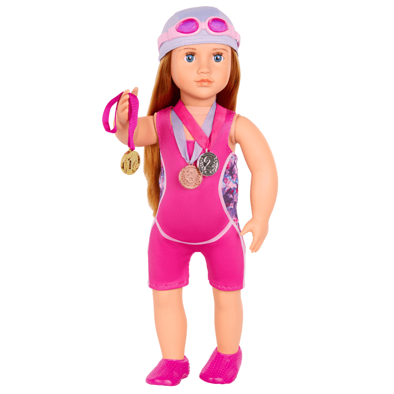 Our Generation Posable Swimmer Doll Maya