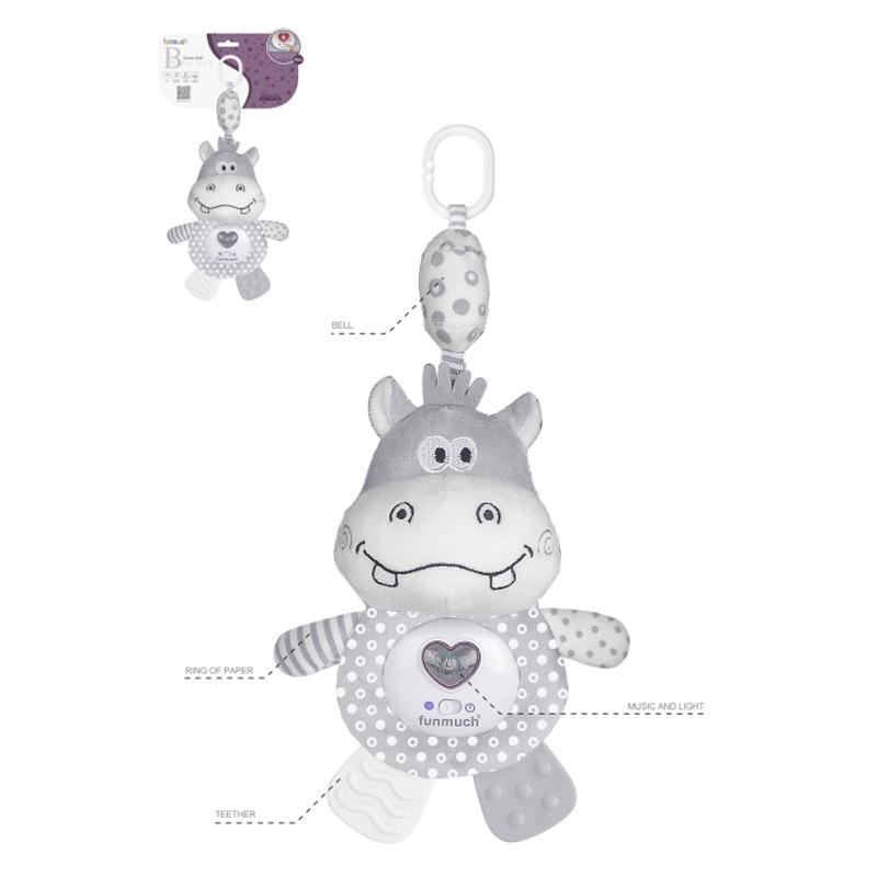 Funmuch Baby Soothing Toy - Hippo
