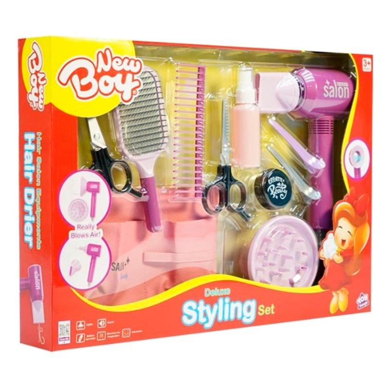 New Boy Deluxe Styling Set Hair Dryer