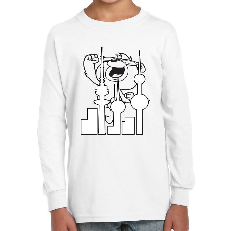 تي شيرت أكمام طويلة - دبدوب وأبراج الكويت