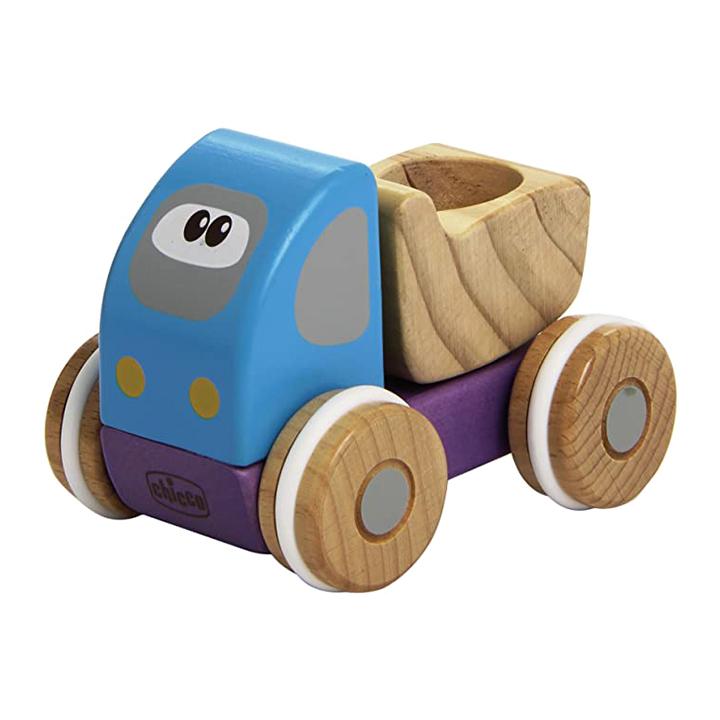 شيكو - لعبة شاحنة تفريغ خشبية