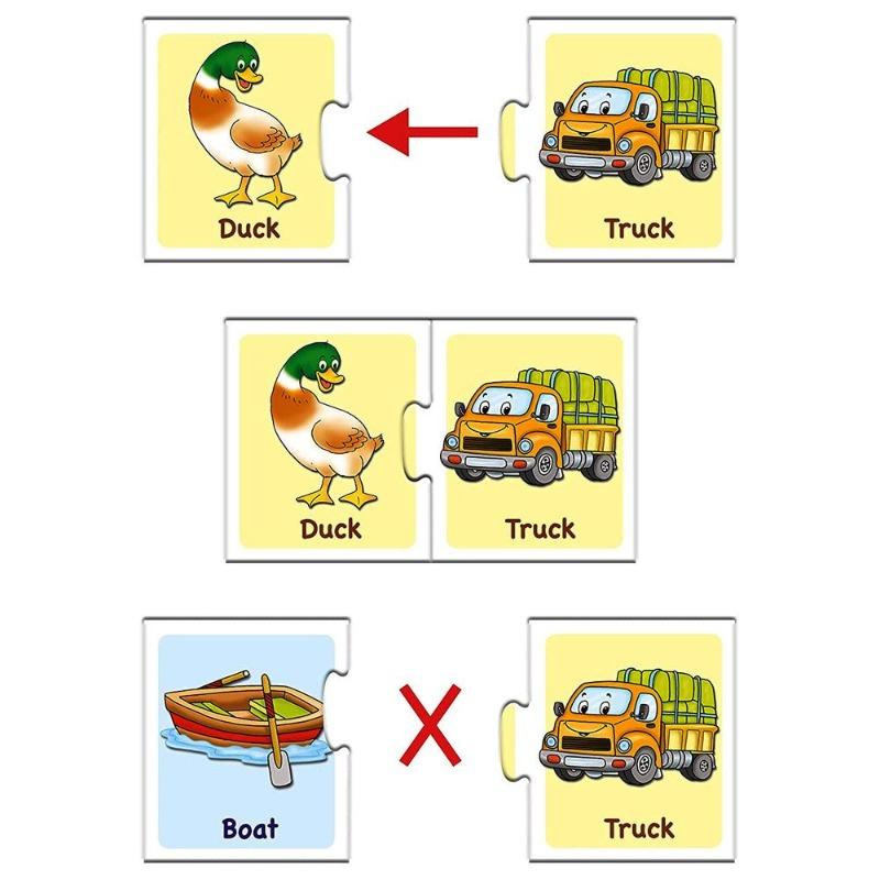 Frank Rhyming Words Puzzle - 40 Pcs