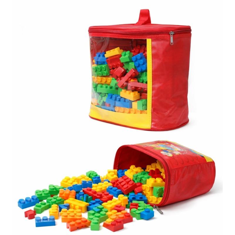 طقم مكعبات بناء 208 قطعة