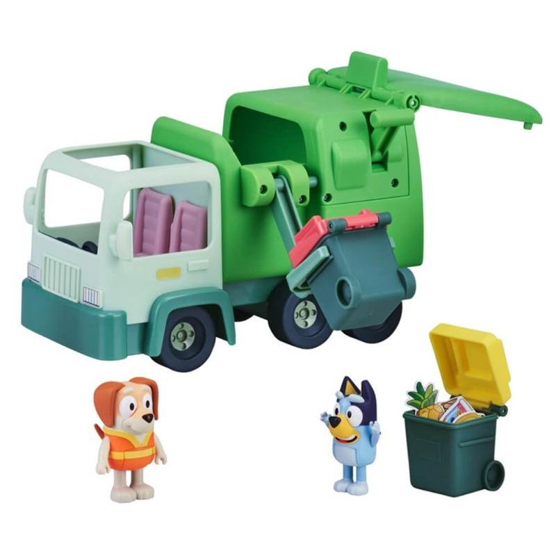 Bluey Garbage Truck Playset