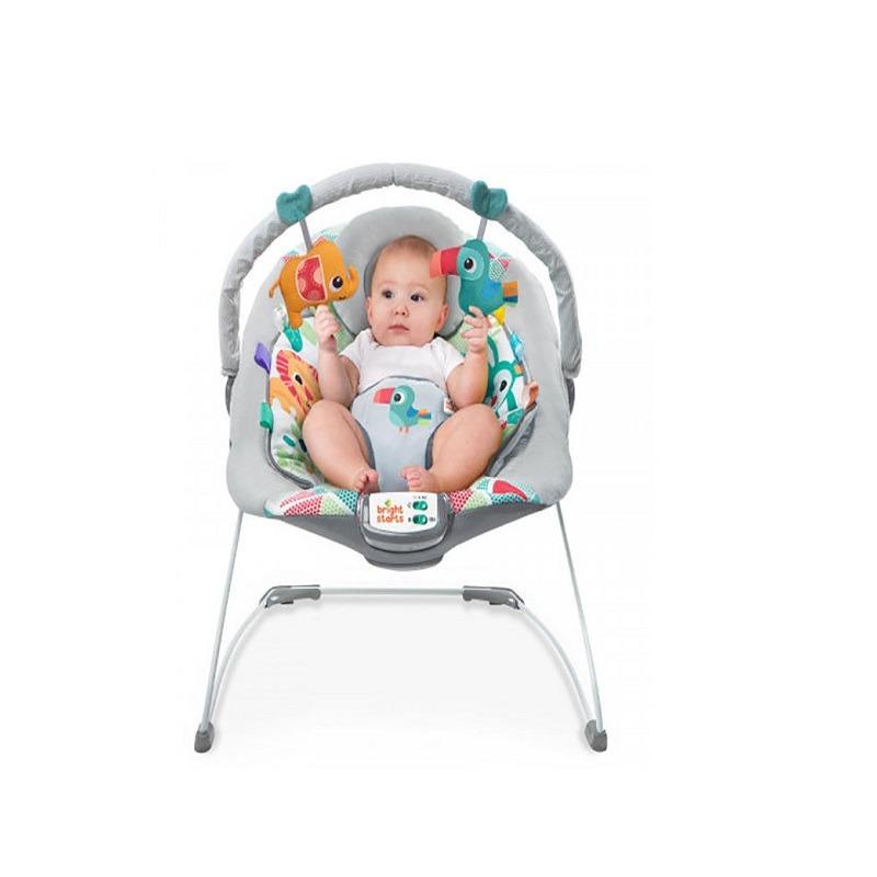 Bright Starts Toucan Tango Bouncer - Grey
