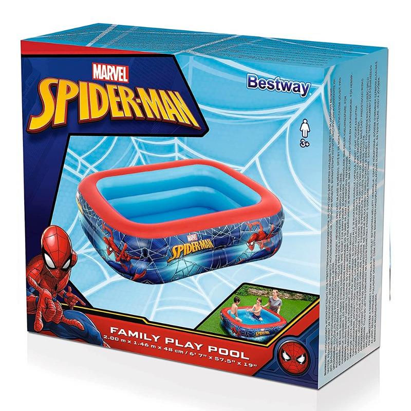 Bestway Inflatable Spider Man Family Pool