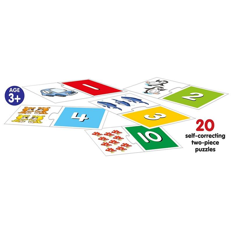 Frank Numbers 1 to 20 Puzzle – 40 Pieces