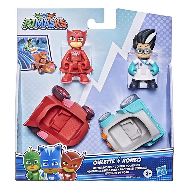 PJ Masks Owlette Vs Romeo Racers