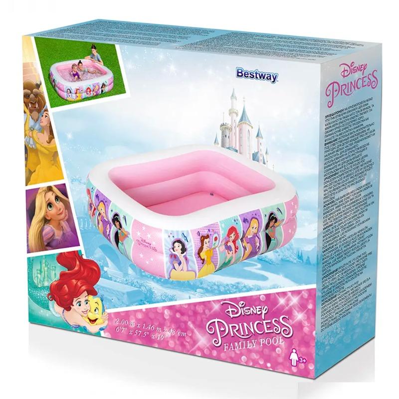 بيست واي - مسبح عائلي قابل للنفخ بشكل الاميرات