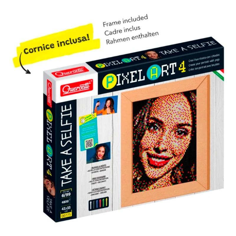 Quercetti Selfie Making kit Using Colorful Pegs