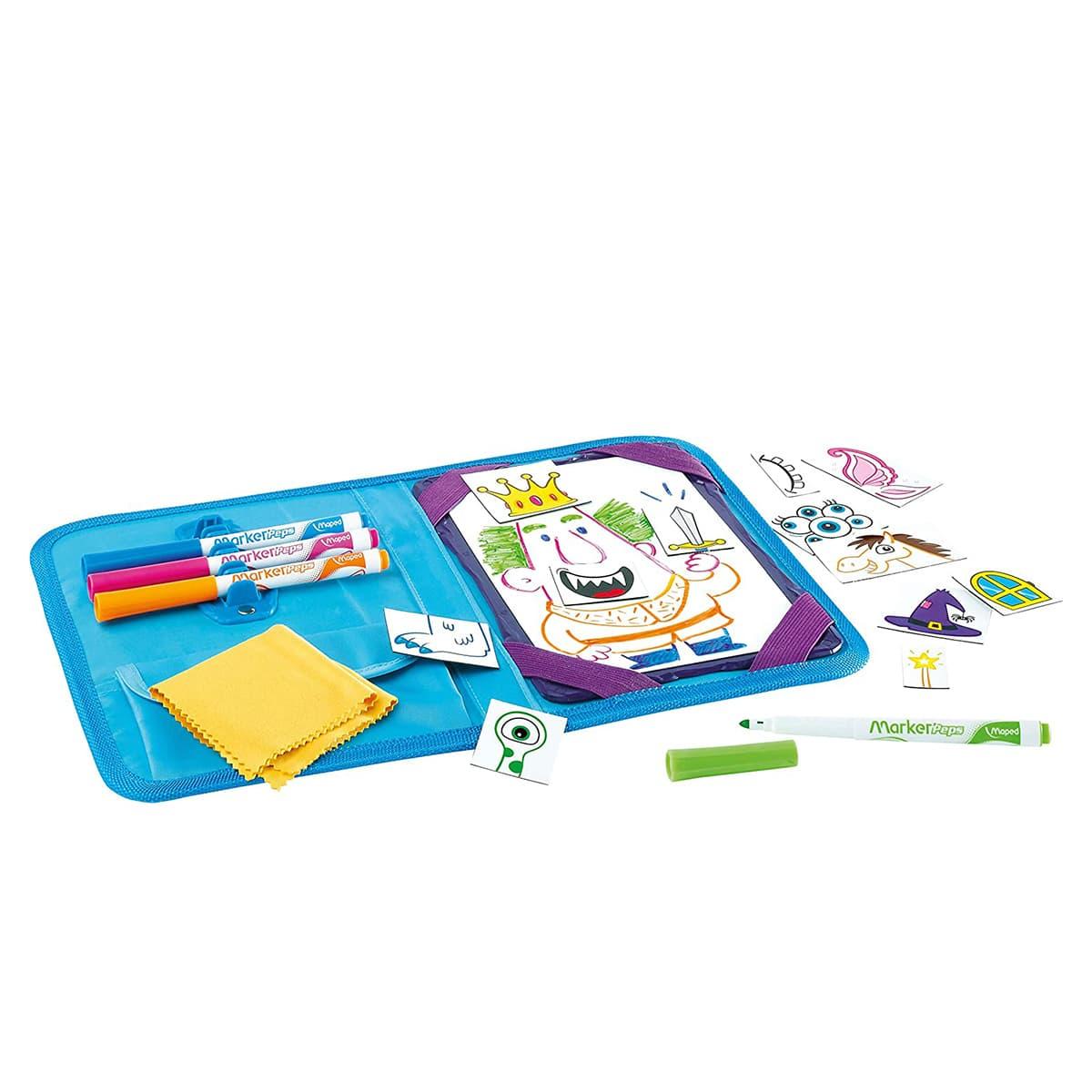 مابيد - حقيبة الرسم والتلوين - مجموعة الأميرة والفارس