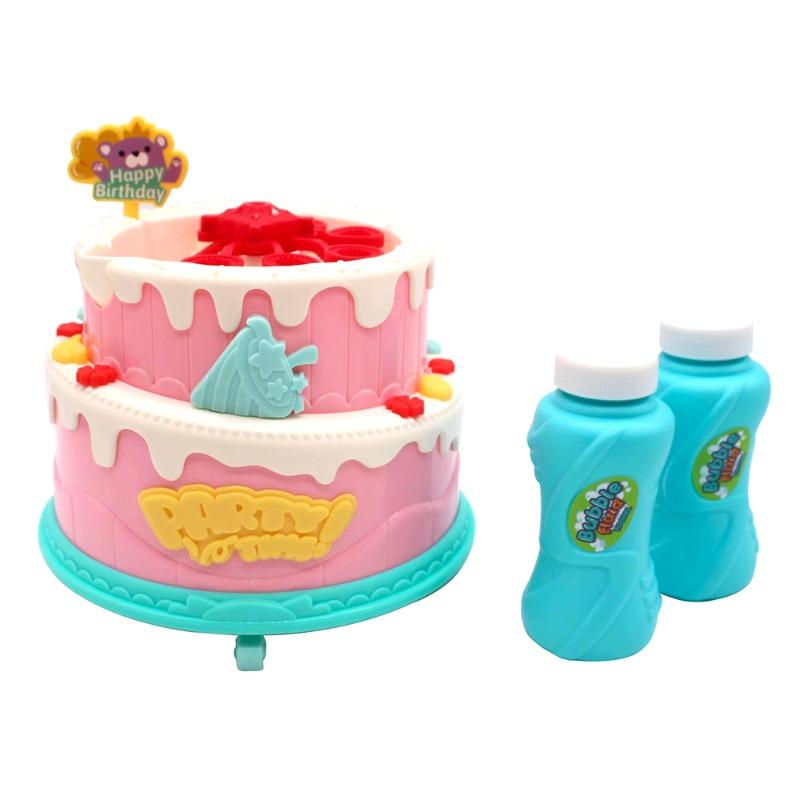 Wanna Bubbles Birthday Cake Bubble Machine