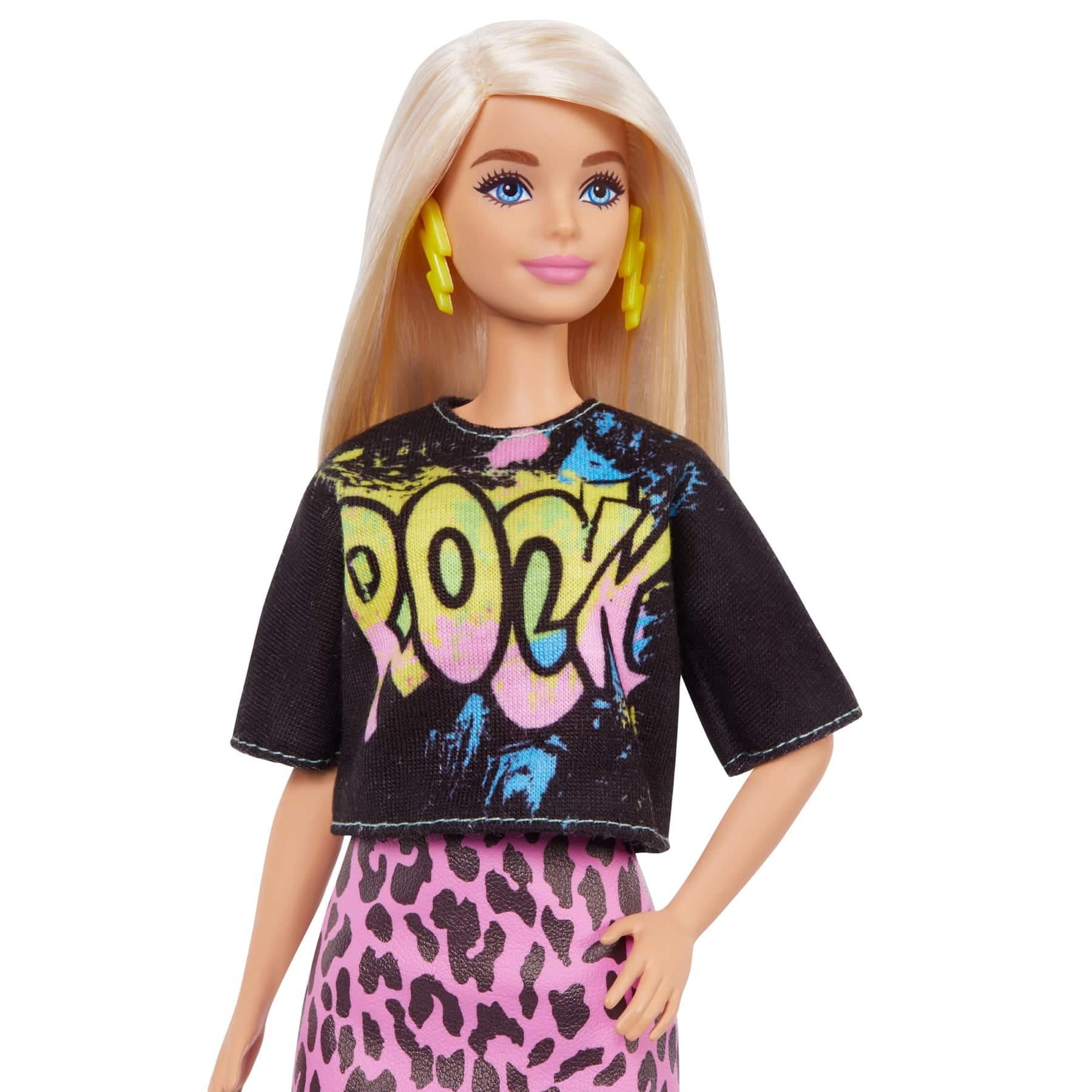 Barbie Fashionista Rock T-shirt Doll