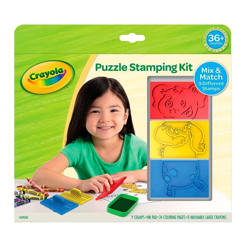 Crayola My First Stage 3 Puzzle Stamping Kit