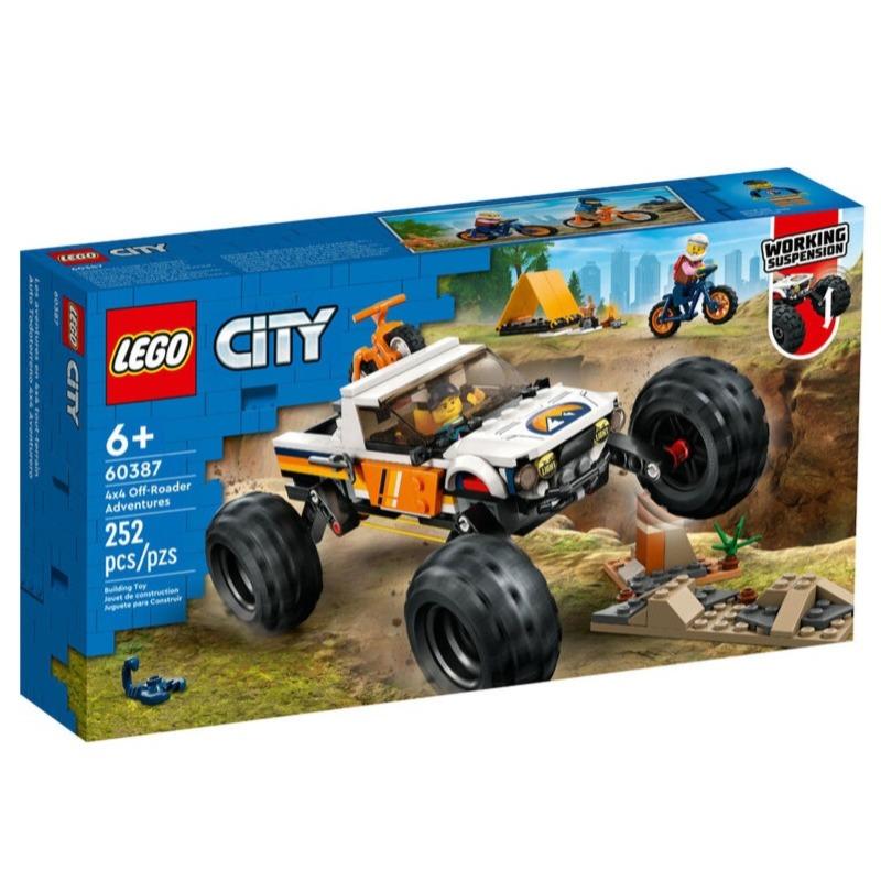 LEGO City Off-Roader Adventures Building Toy Set - 252 Pcs