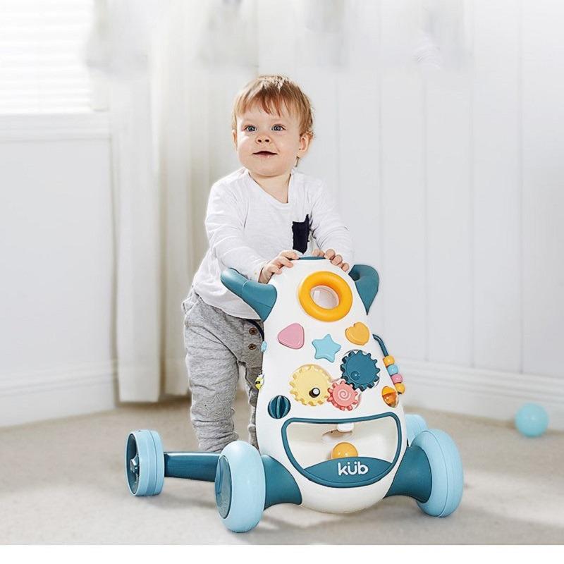 Kub Multifunctional Musical Baby Walker - Green