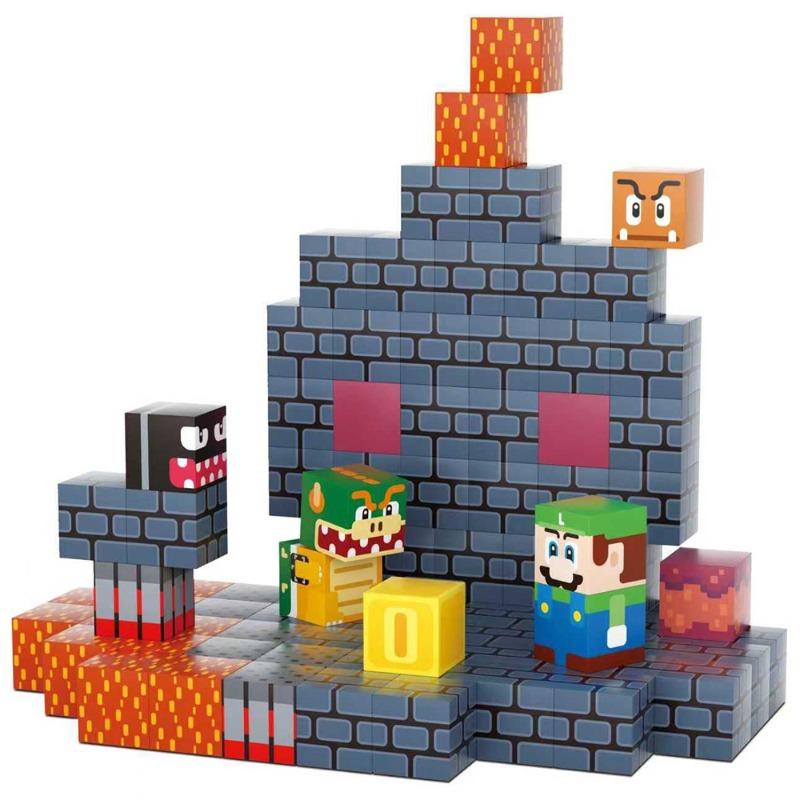 قلعة باوزر - مكعبات بناء مغناطيسية 120 قطعة