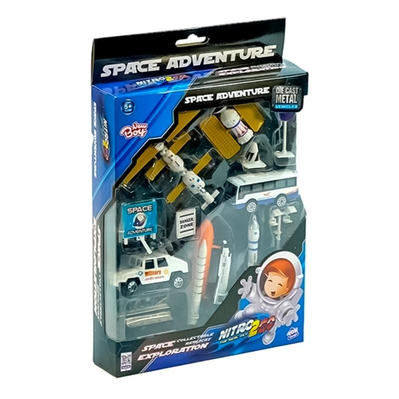 New Boy Die-Cast Metal Space Adventure - 12pcs