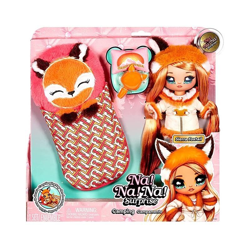 اشتري 1 واحصل على 1 مجانا نا نا نا سربرايز - مجموعة التخييم سييرا فوكستيل + دمية جلام سيريز 1