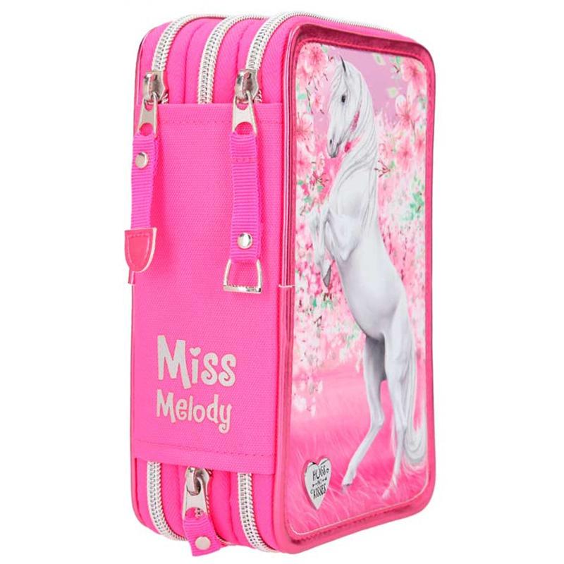 توب موديل - مقلمة ثلاثية مس ميلودي مع الأدوات