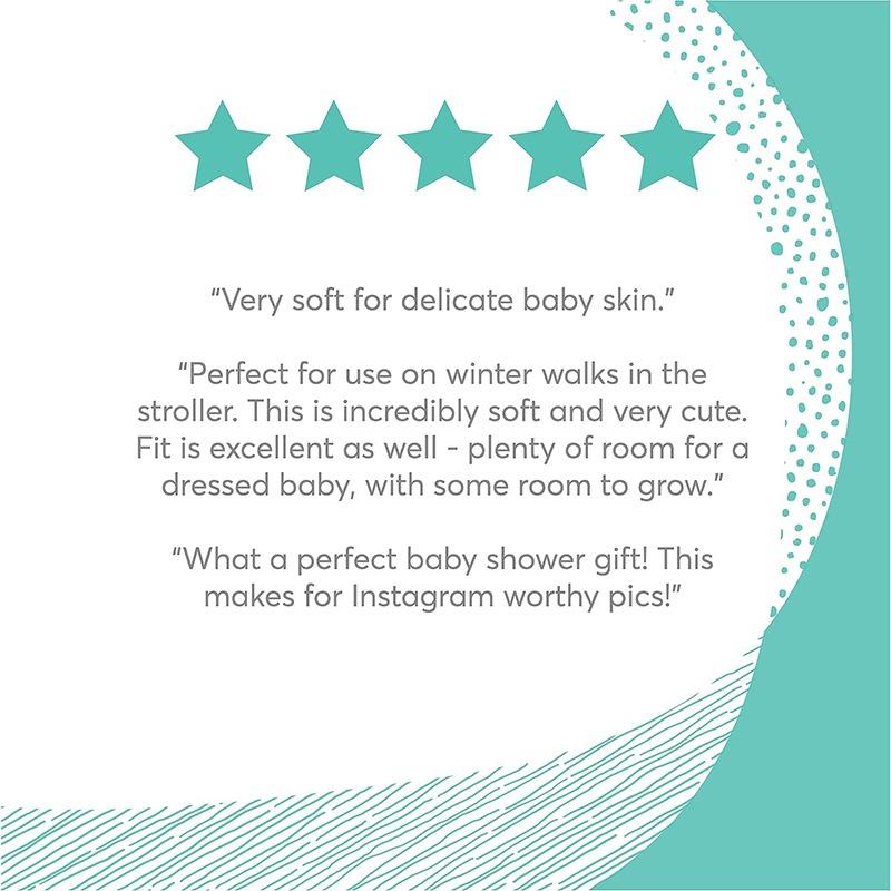 جوند - بطانية لف للاطفال حديثي الولادة او سو سناجلي فرس النهر