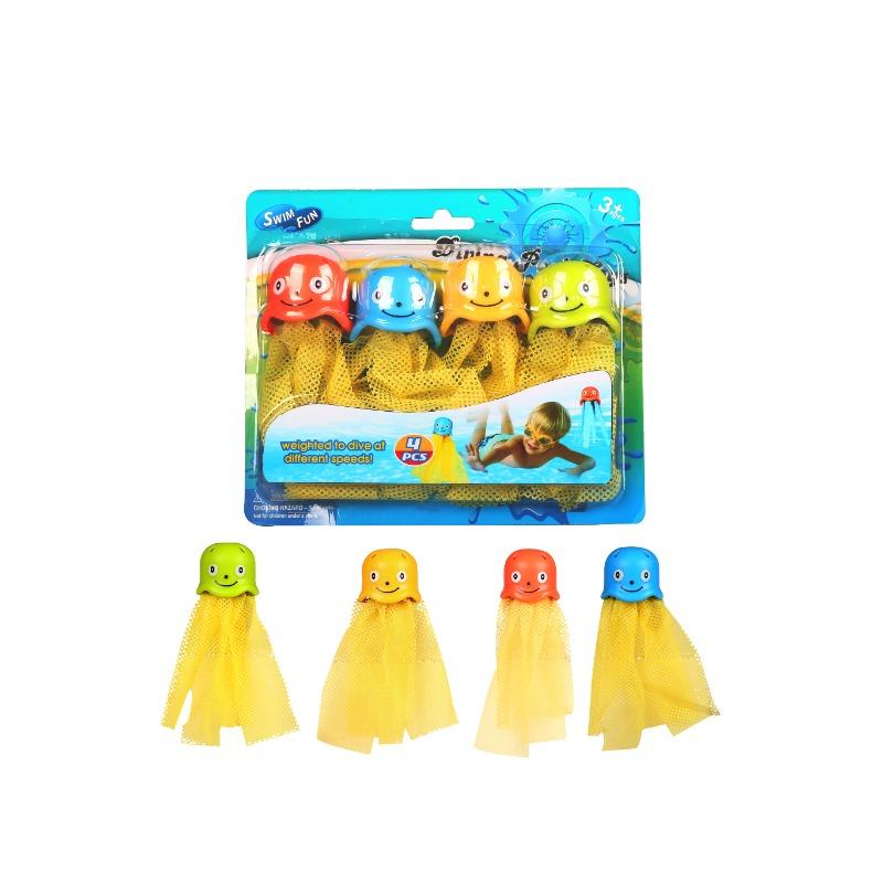 Diving Jellyfish Toys – 4 Pieces