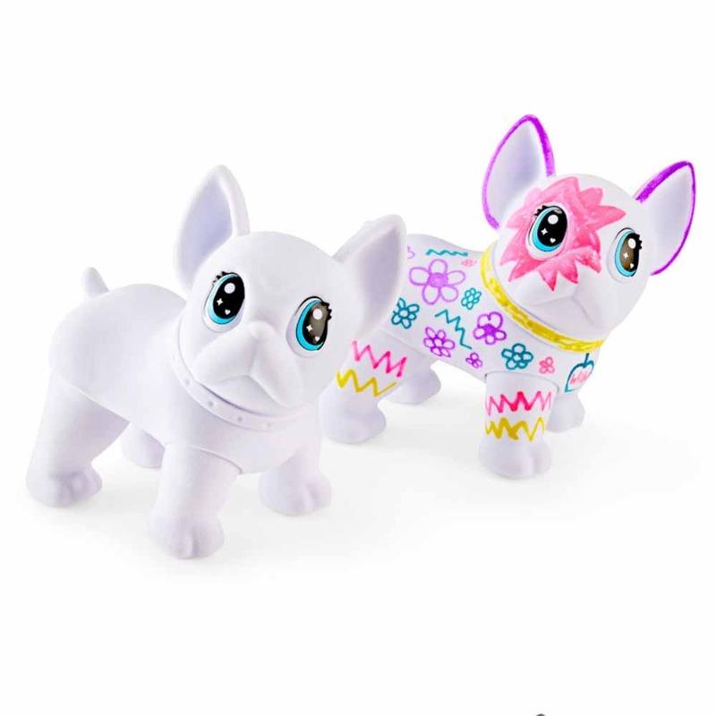 Scribble Scrubbie Jumbo Wilbur 4 Pack – Color & Wash Pet Playset