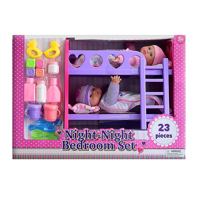 Twin Doll And Bedroom Set