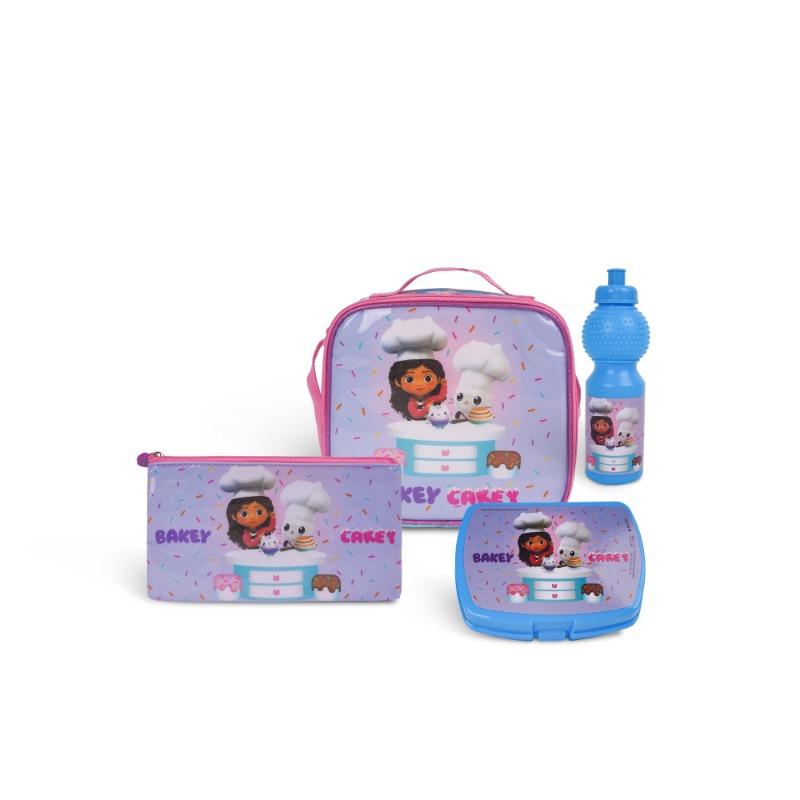 Gabby Doll House 5-in-1 Wheeled Bakery Cake School Set 16 Inch