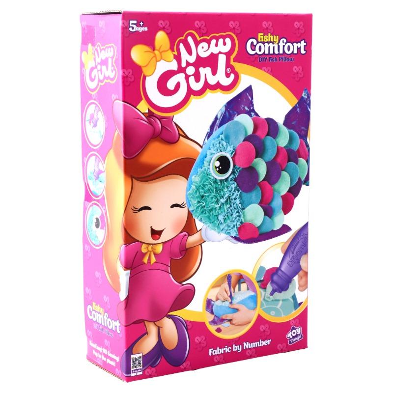 New Girl DIY Pillow - Comfort Fishy