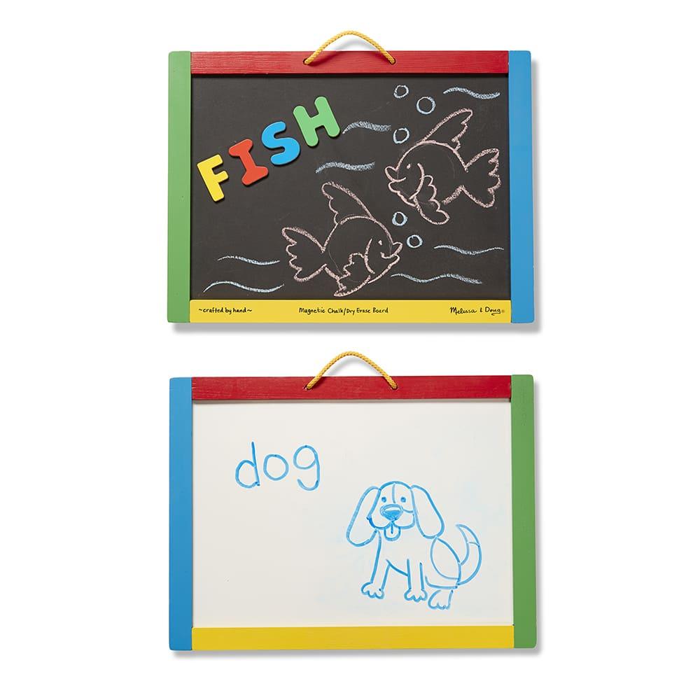 Melissa And Doug Magnatic Chalk Dry Erase Board