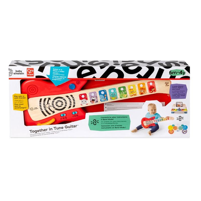 بيبي إينشتين - جيتار اللمسة السحرية المتصل - أحمر