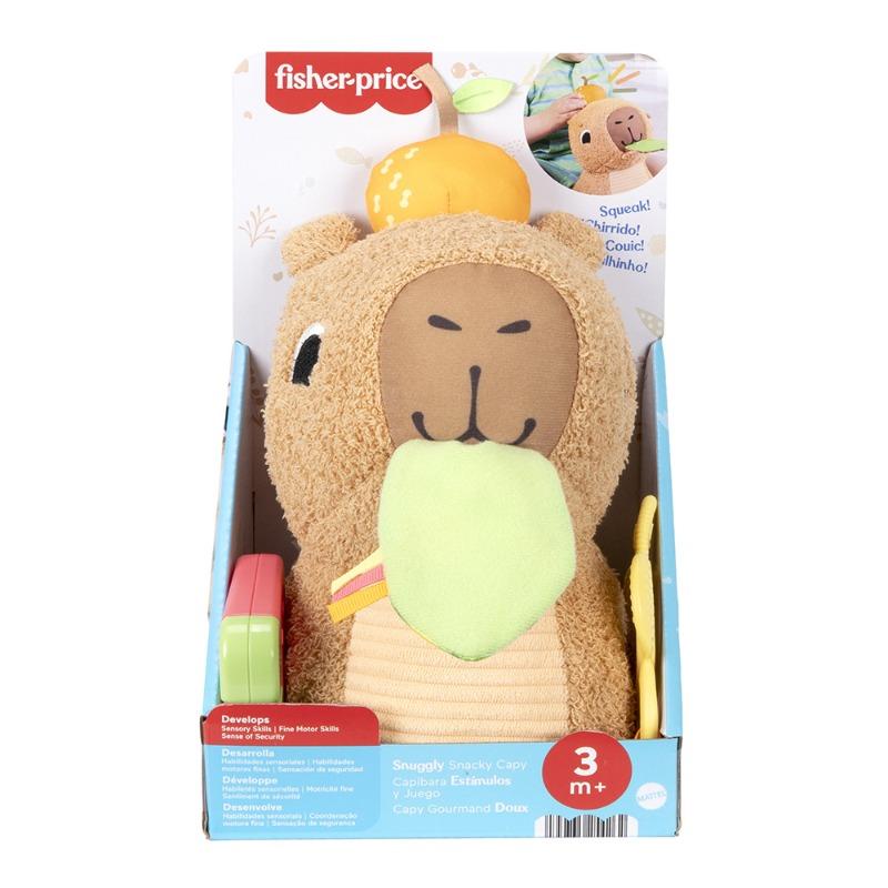 Fisher Price Sensimals Snuggly Snacky Capybara