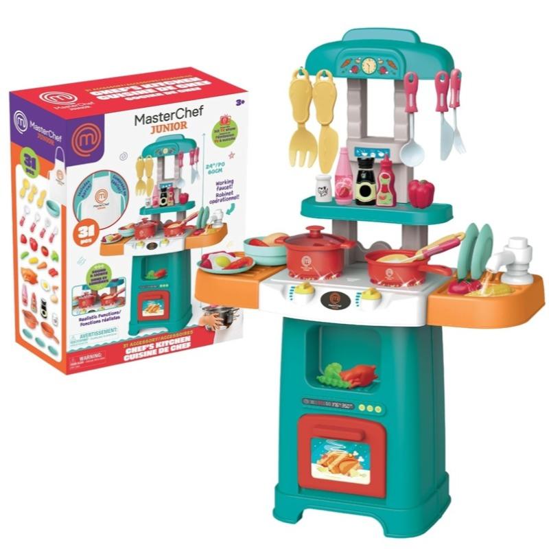 MasterChef Jr. Electronic Play Kitchen with 31 Accessories