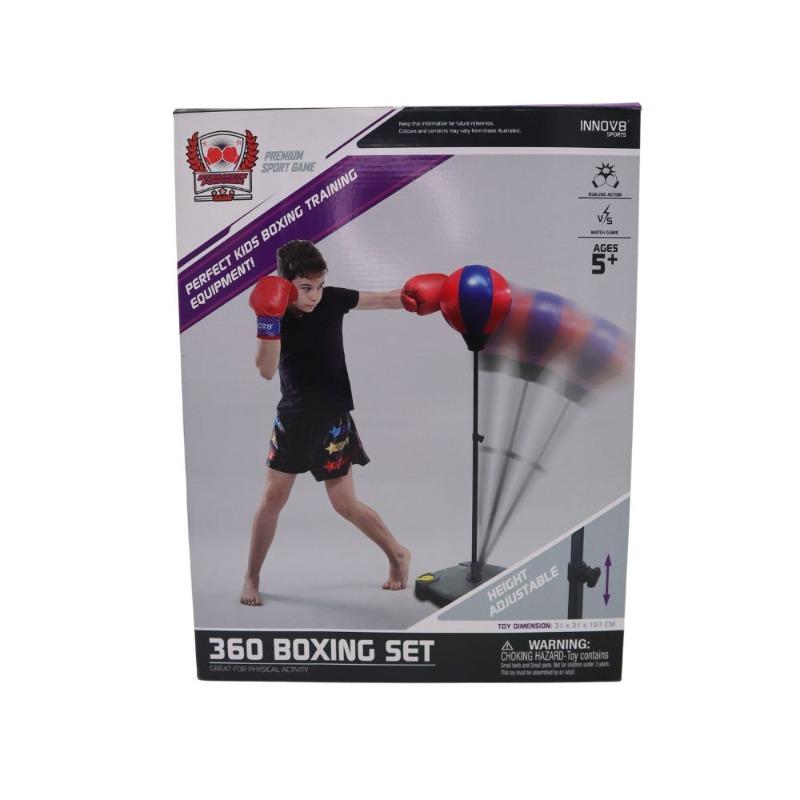 360° Boxing Set – 360° Rotating Boxing Target Set for Kids